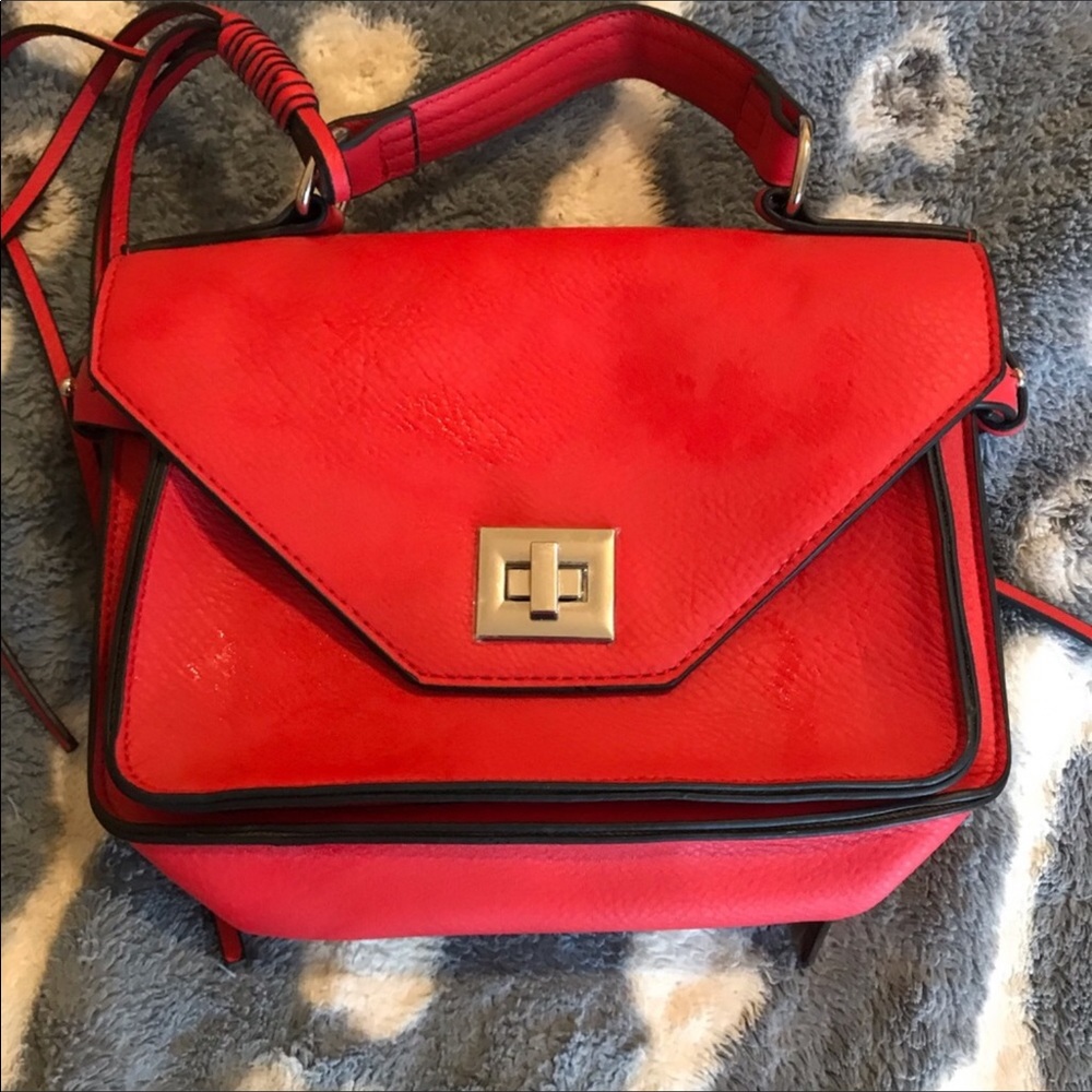 Small Red Purse, was a crossbody but missing strap